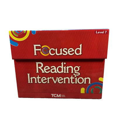 TMC Focused Reading Intervention: Level 7 Teacher Created Materials COMPLETE