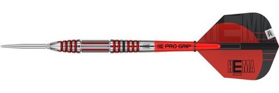 TARGET HEMA 02  90% TUNGSTEN SWISS POINT  23 GRAM STEEL TIP DARTS 190125