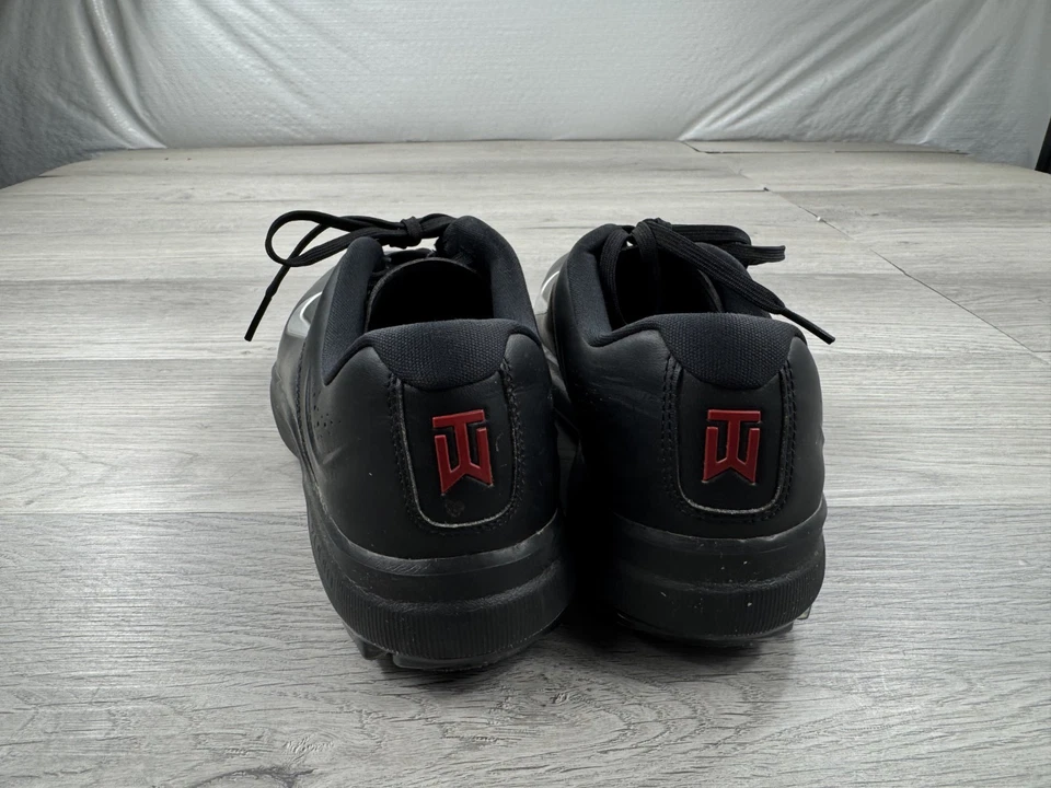 Nike Tiger Woods Air Zoom TW20 Mens Black Golf Shoes CI4510-001 Size 8 - Image 2 of 4