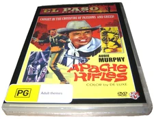Apache Rifles - Audie Murphy - New Sealed DVD - Region 4