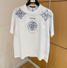 Men White Short Sleeve Men Round Neck T-shirt Size Mlxlxxl