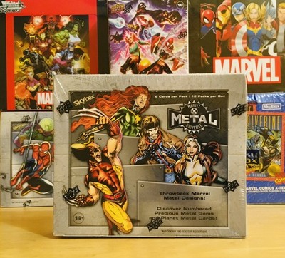  2020 Marvel X-Men Metal Universe Hobby Box! New/Sealed! 