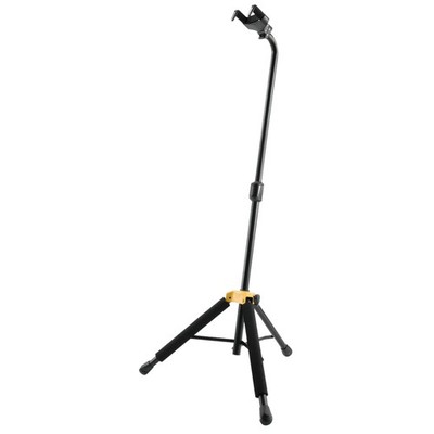 Hercules GS414BPLUS Auto Grip Guitar Stand, Black
