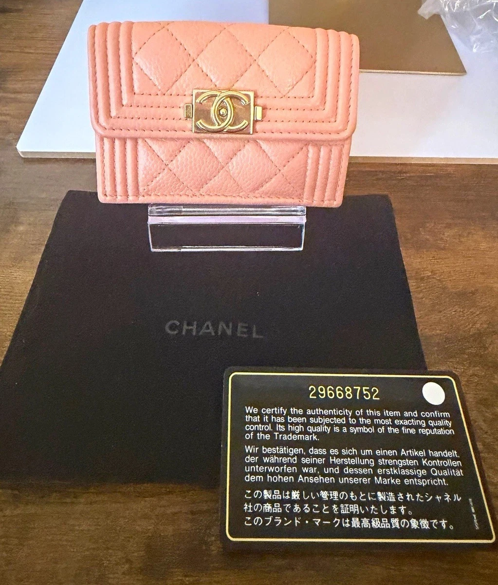 CHANEL Pink Folding Wallets for Women for sale | eBay