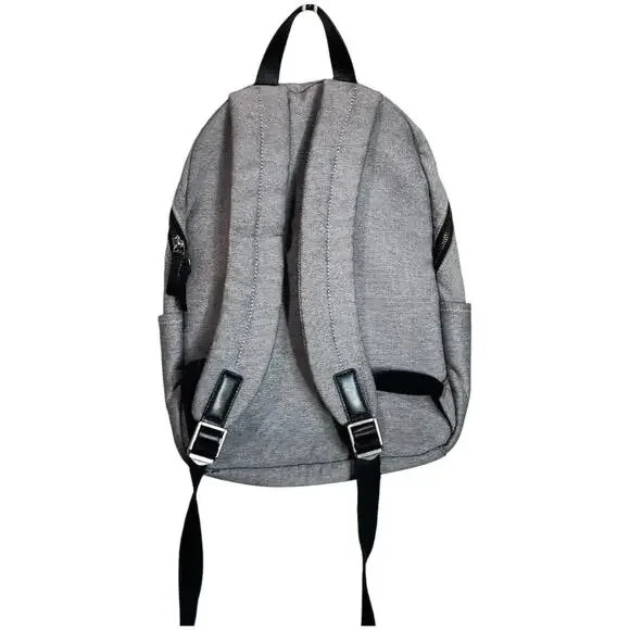 Everlane Modern Commuter Backpack Gray Denim Black Leather  display picture 1
