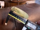 Jade bangle 59mm inside uncertified rounded inside polished nice ping cool touch — photo 2