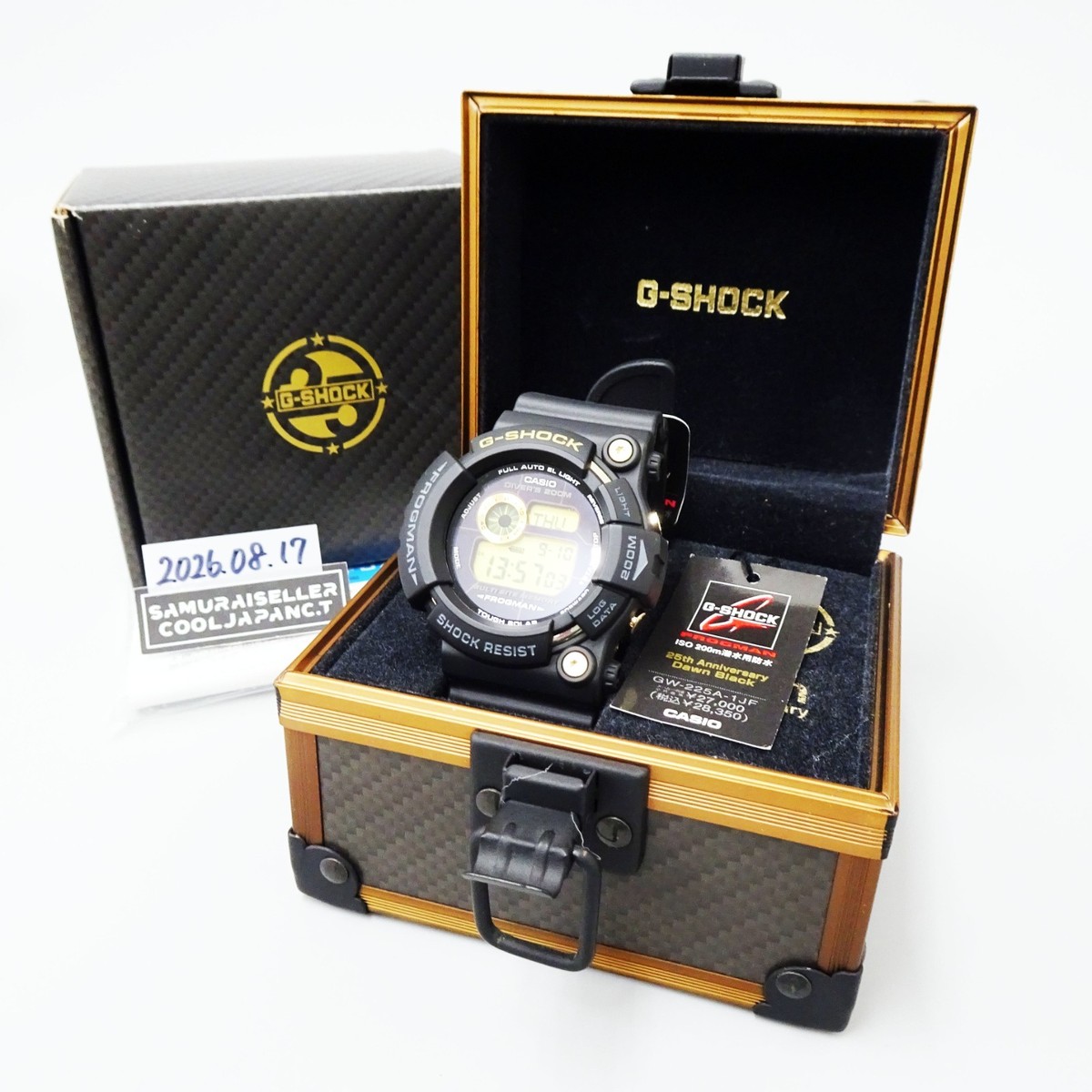 CASIO G-SHOCK FROGMAN GW-225A-1JF 2008 Wrist Watch 25th