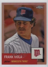2022 Topps Chrome Platinum Anniversary Rose Gold Refractor 56/75 Frank Viola 0q0