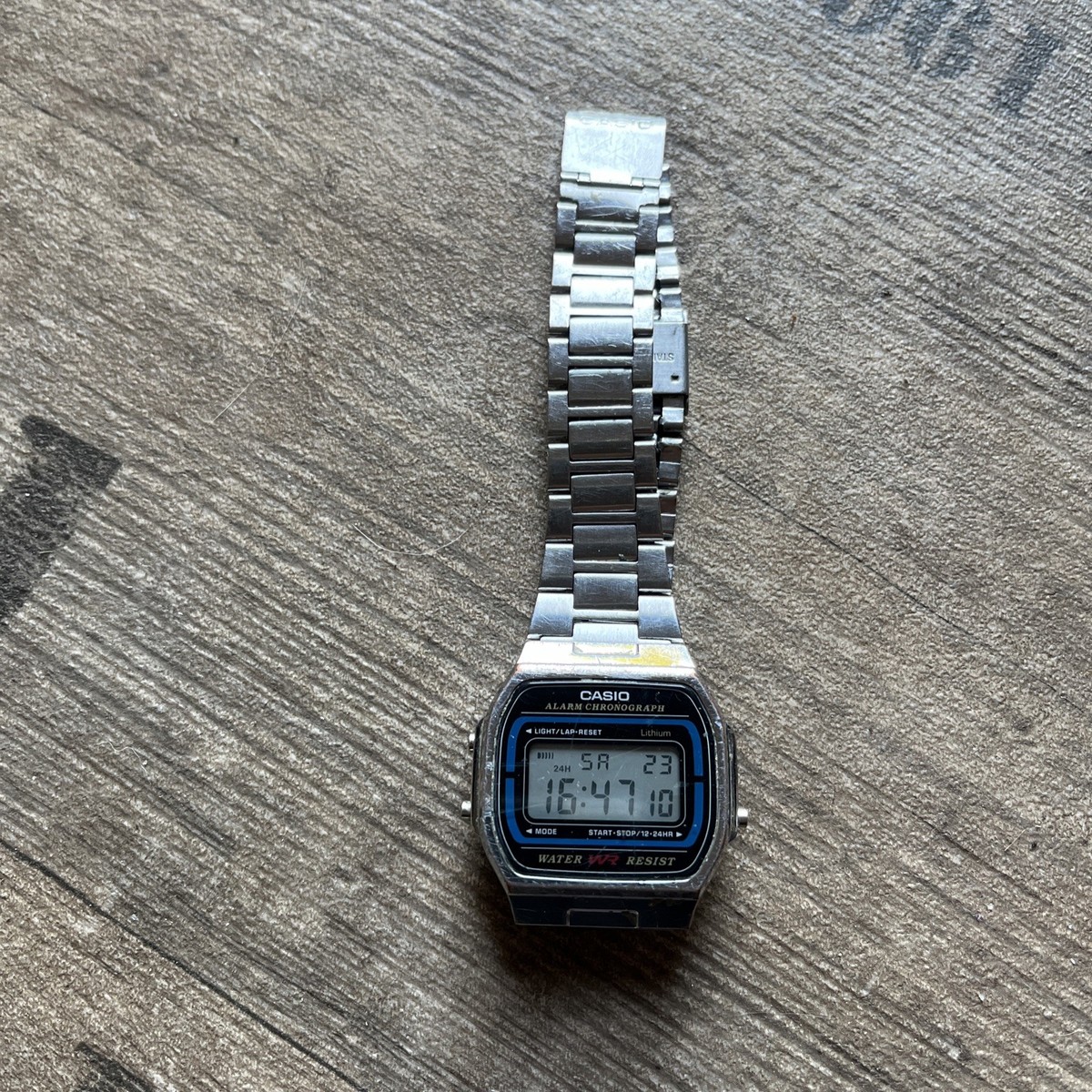 Alarm Chrono Alte Casio Digitaluhr Vintage Casio AW-61 1750 Uhr