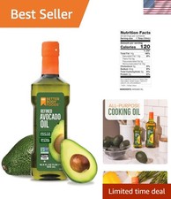 Non-GMO 16.9 Fl Oz Refined Avocado Oil - Kosher & Gluten-Free Cooking Essential