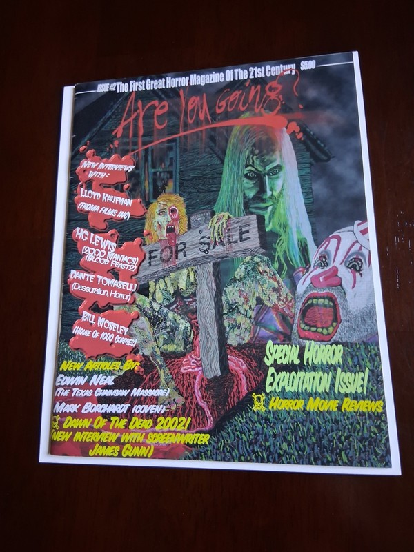 Are You Going? Horror Magazine Issue #2 2002
