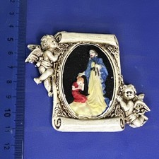 MADONNA CON ANGELI E BAMBINO CALAMITA MAGNETE FRIGO FRIGORIFERO