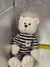 Alcatraz Prison Penitentiary Rock Plush Teddy Bear Reject To Cute 8" Stuffed Toy