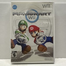 Nintendo Mario Kart Wii Racing Game - Tested - Complete with booklets