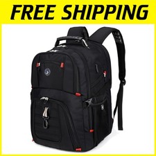 50L Travel Laptop Backpack with USB Charging Port