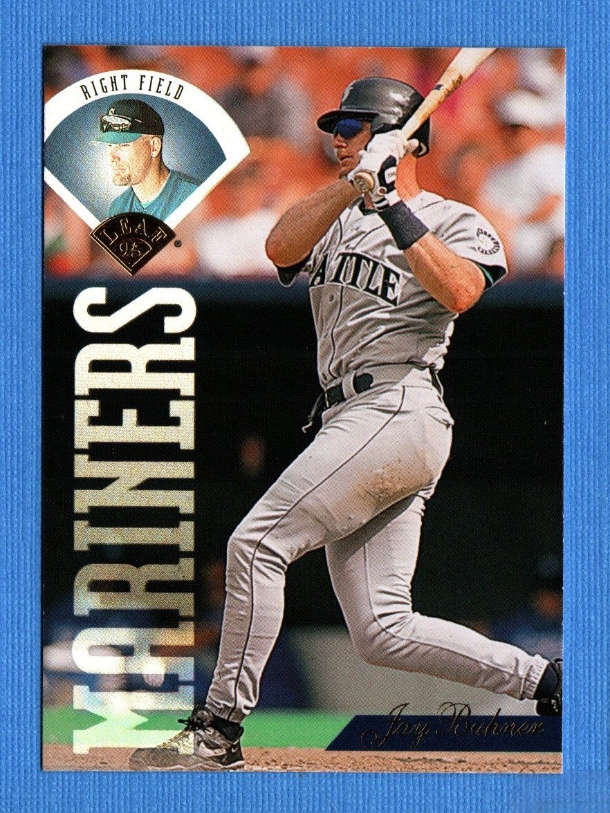 1995 Leaf #172 Jay Buhner Seattle Mariners