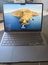 Apple MacBook Air 13.6-inch M3 2024 Midnight 16gb/256gb Excellent 100% battery