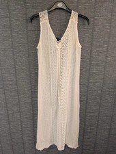 Beautiful crochet lace dress cover up atmosphere size L