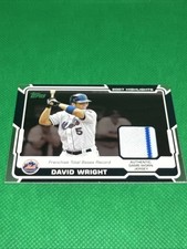 2008 Topps ‘07 Highlights Relic David Wright #HR-DW Franchise Total Bases Record