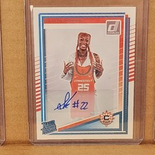 Saniya Rivers 2025 Donruss WBA Rated Rookie Autograph Connecticut Sun