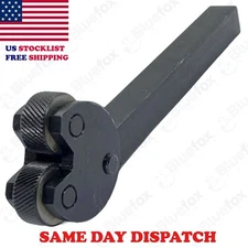 4-1/2" Long Knurling Tool w/ Swivel Head w/3/4" Diameter x 1/4" Knurls New
