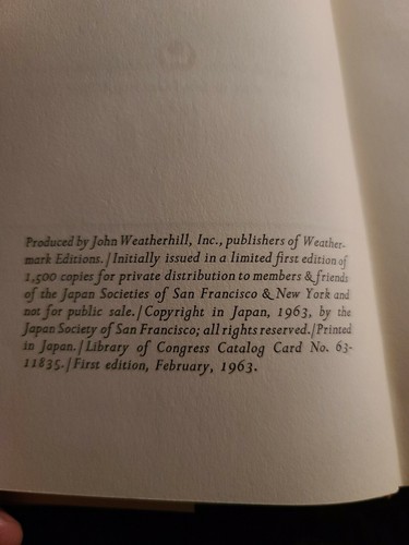 The Black Ship Scroll By Oliver Statler 1963 True Limited First Edition - Picture 7 of 12