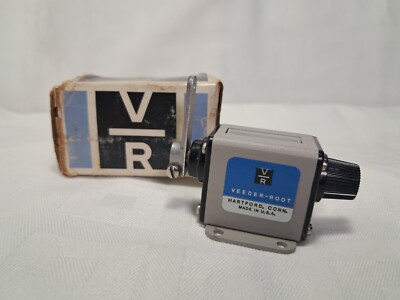 VEEDER-ROOT COUNTER 727215-001. Panel Meter Counter. Mechanical Totalizing.