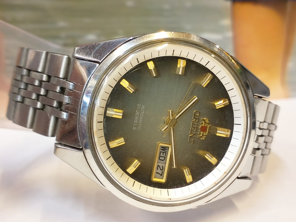 AUTHENTIC ORIENT 21 JEWELS AUTOMATIC Y469624A-7A JAPAN MEN FULL