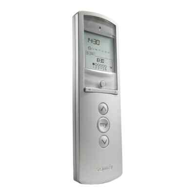Outlet Somfy TELIS 6 CHRONIS 1805215 Pure 6-Kanal-Handsender mit Uhr LCD-Anzeige
