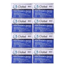 PACK 8 • Manta solar de emergencia supervivencia seguridad aislante Mylar calor térmico