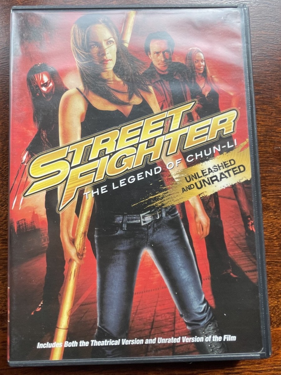 Street Fighter The Legend of Chun-Li - DVD - (2) Disc Set, Like