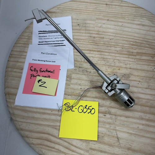 Technics SL-Q350 Turntable Parts - Tonearm Mount Pivot And Assembly