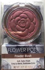 Flower Pots Powder Blush .21 oz DEEP PEONY PB5 New Sealed