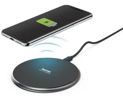 Hama Qi 10W Wireless Fast Charger Induktive Ladestation Ladegerät Kabellos 369