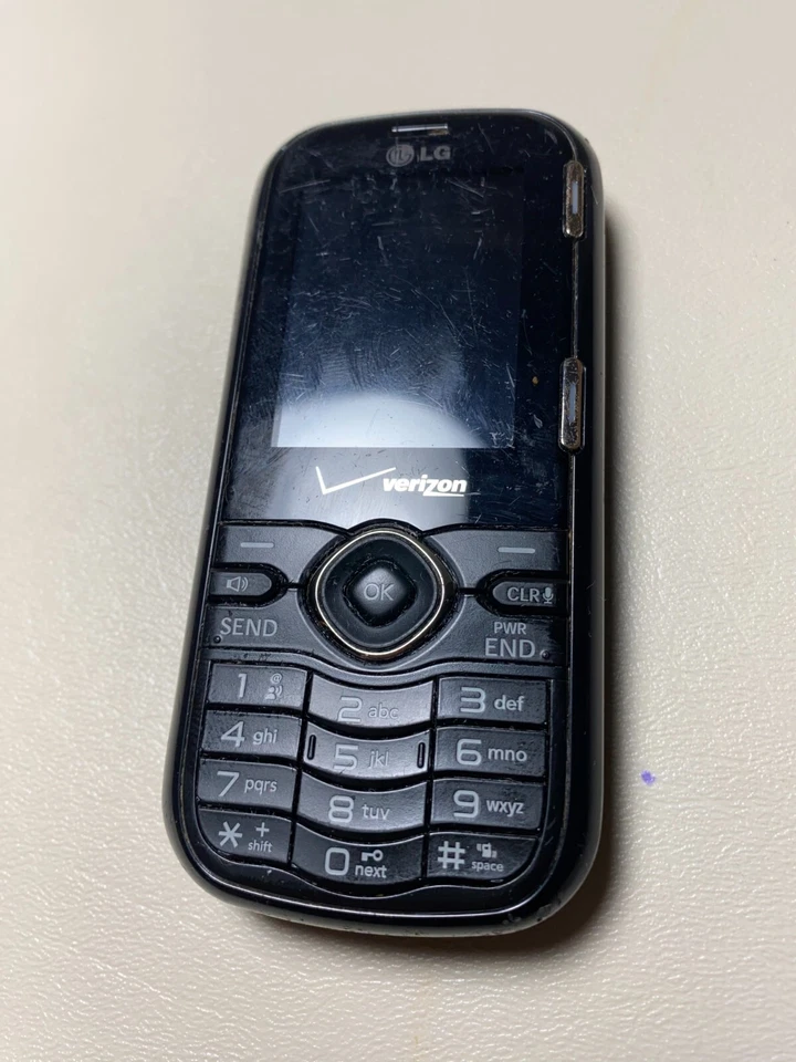 LG Verizon LG-VN250 Slider Cell Phone Verizon Tested Working Holds a Charge - Image 3 of 4