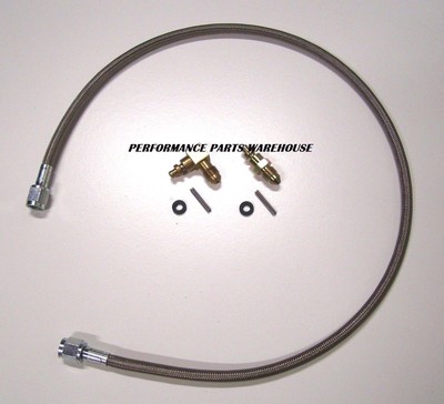 84-97 CAMARO FIREBIRD T5 & T56 STEEL BRAIDED CLUTCH LINE CONVERSION