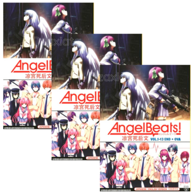 Anime DVD Angel Beats Vol.1-13 End + OVA ENGLISH Dubbed/Subbed All