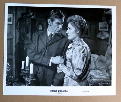 HORROR OF DRACULA Lee, Cushing PRESSEFOTO 20,5x25,5cm US-STILL Photo HAMMER