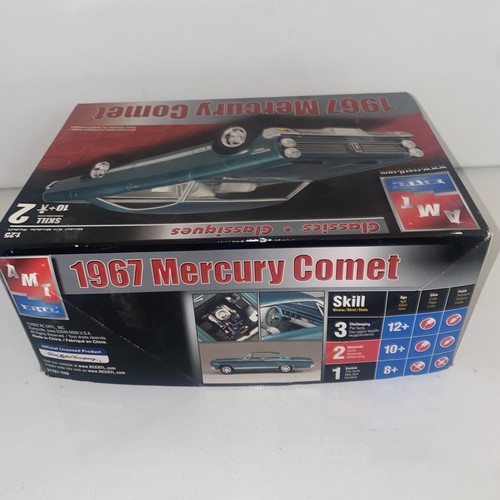 AMT ERTL 1967 Mercury Comet Car Model Kit Sealed parts - Afbeelding 4 van 9