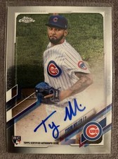 2021 Topps Chrome Tyson Miller Chicago Cubs Rookie Base Auto #RA-TMI 💎