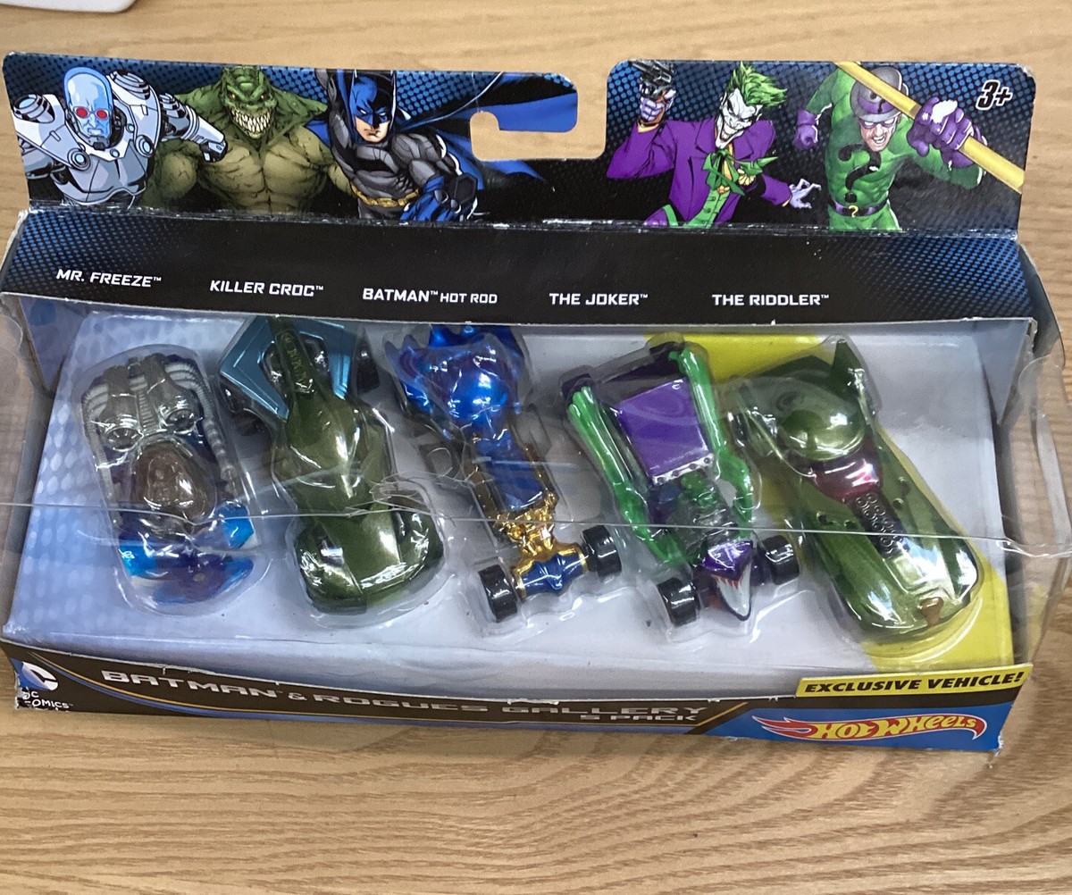ホットウィール - Hot Wheels BATMAN&amp;ROGUES GALLERY ５PACK Hot Wheels Batman & Rogues Gallery 5 Pack | eBay