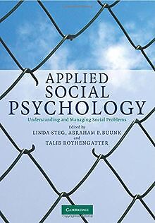 Applied Social Psychology: Understanding and Managing So... | Buch | Zustand gut