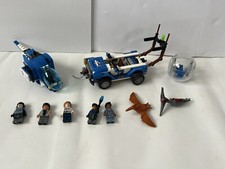 Lego Jurassic World Vehicles Mini Figures Dinosaurs Lot