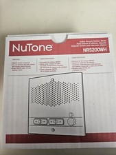 NEW NuTone Indoor 6/8-Wire Remote Station NRS200WH NM200 SERIES White System Com
