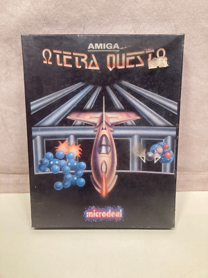 ''Tetra Quest'' PC game for Commodore Amiga by Microdeal (NOS)