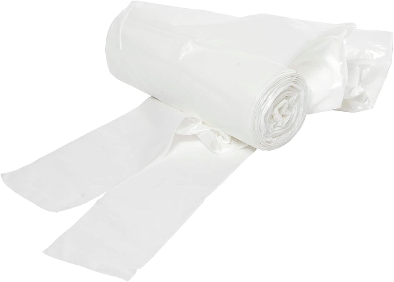 Kordis Strong Tie Handle Pedal Bin Liners 6 x 30 Bags. 25L White