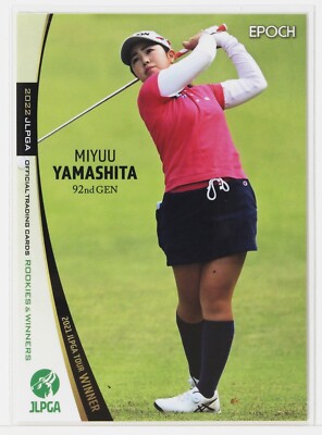 MIYUU YAMASHITA (92 Gen)- 2022 JLPGA Women's Golf Trading Card