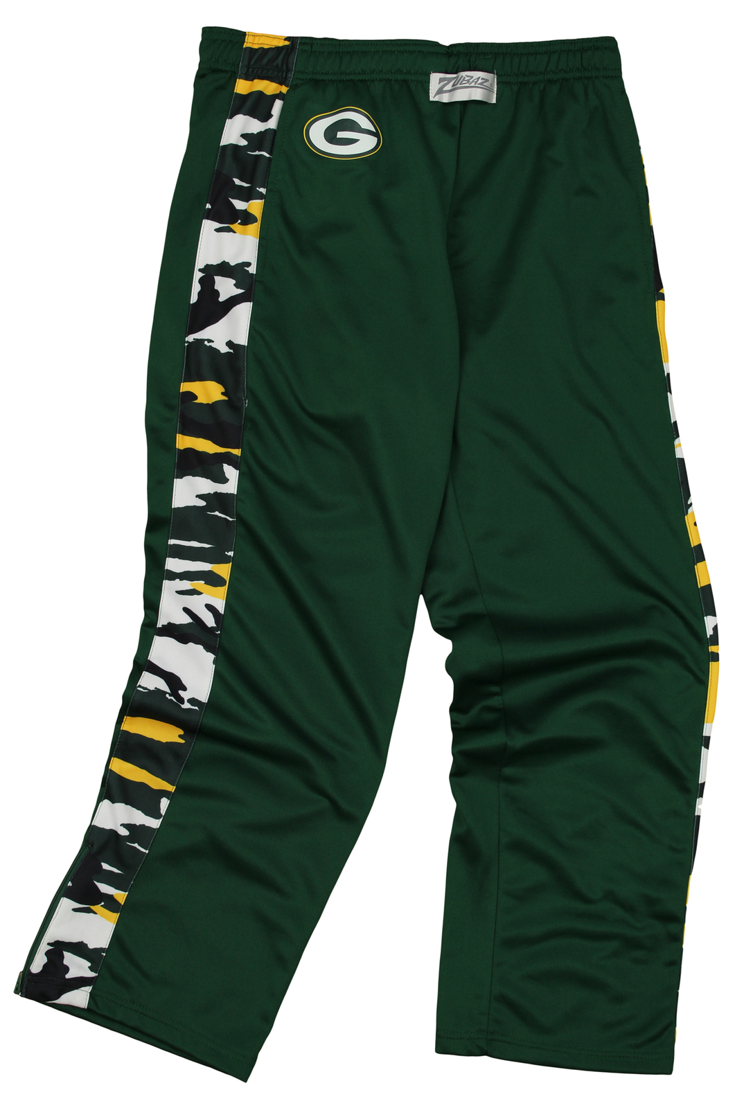 Спортивные брюки Zubaz Mens NFL Green Bay Packers с камуфляжным принтом для стадиона