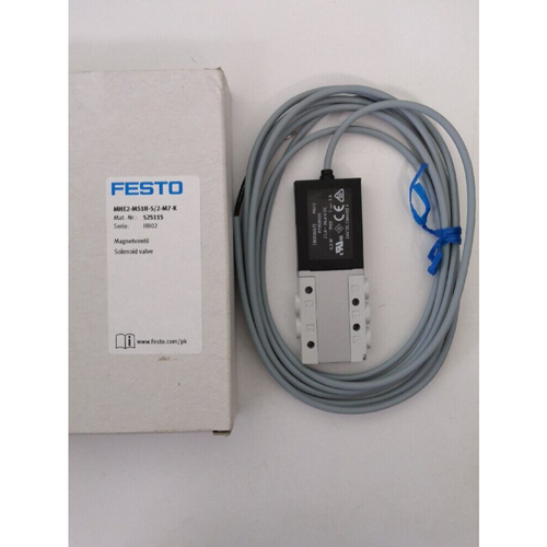 1PC New FESTO MHE2-MS1H-5/2-M7-K 525115 Solenoid Valve Expedited Shipping - Picture 1 of 2