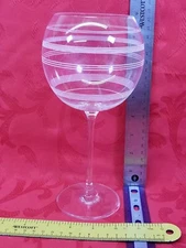 Mikasa Expressions Cheers Balloon Wine Glasses 24.5 oz Goblet lines